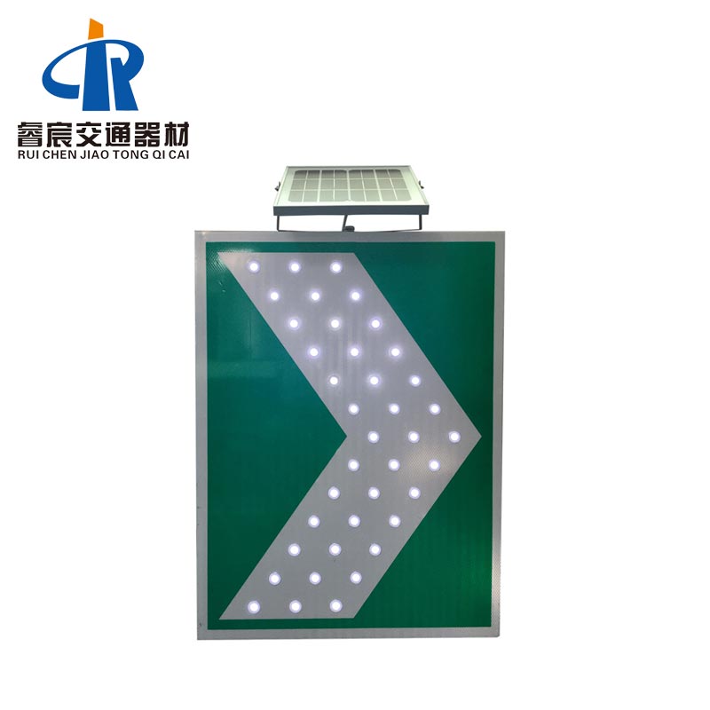 Solar LED Chevron Flashing Sign